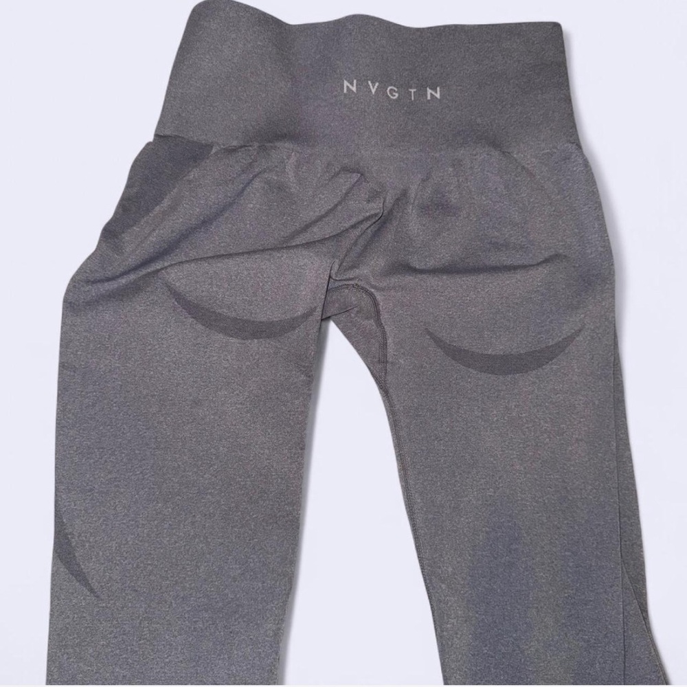 NVGTN Gray Leggings High Waist Performance